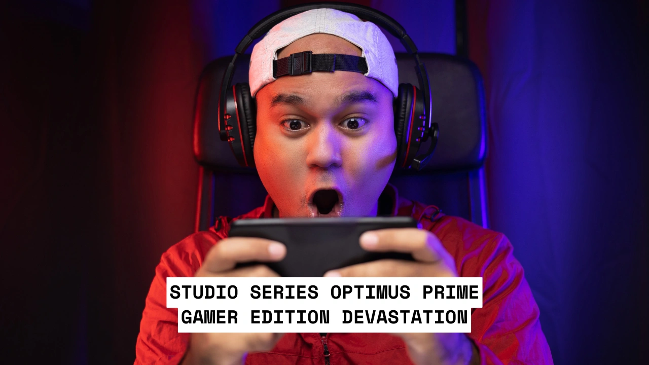 studio Series Optimus Prime Gamer Edition Devastation