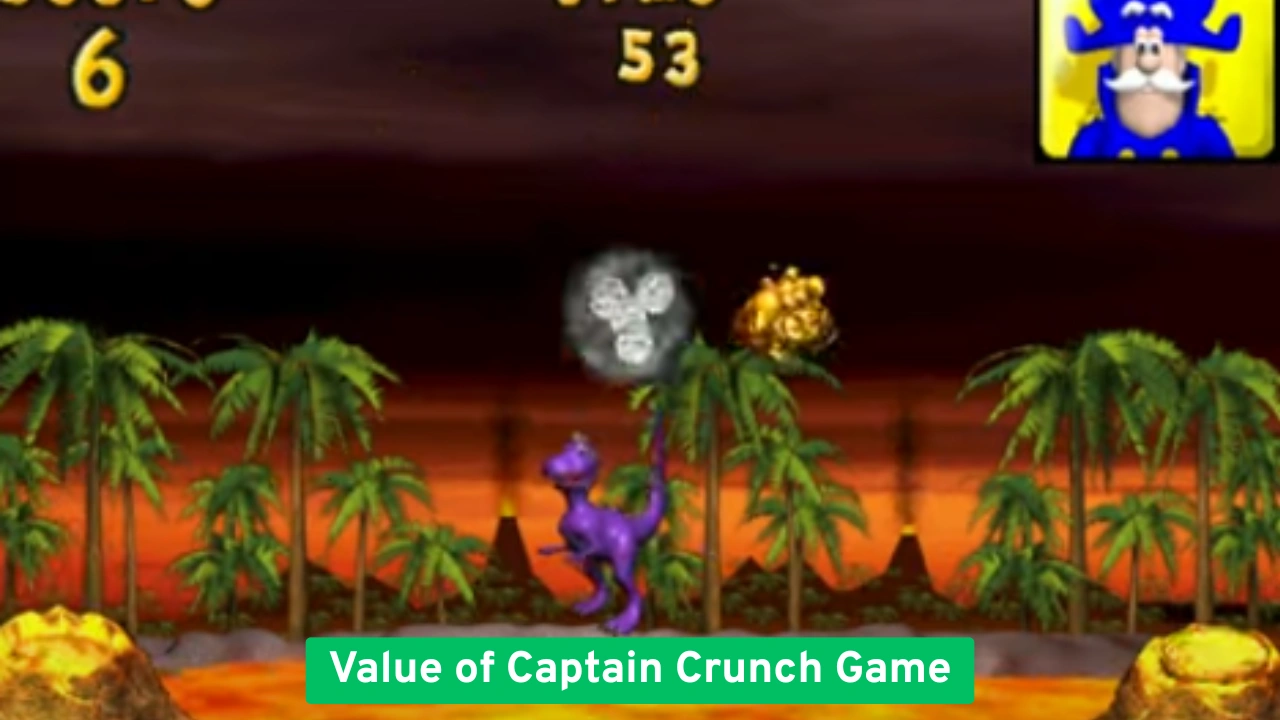 Value of Captain Crunch Game
